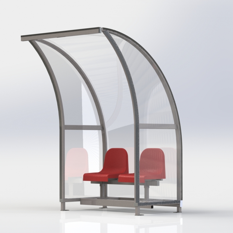 TEAM SHELTER FOR PLAYERS ALFA (solid polycarbonate)