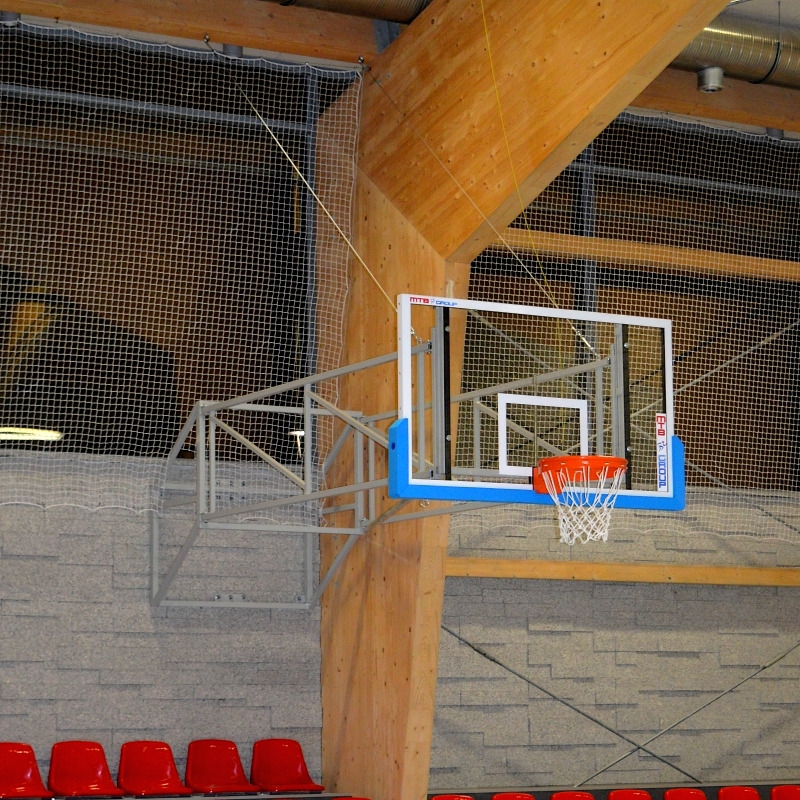 SUPPORTED TILTING BASKETBALL CONSTRUCTION 250-400 CM