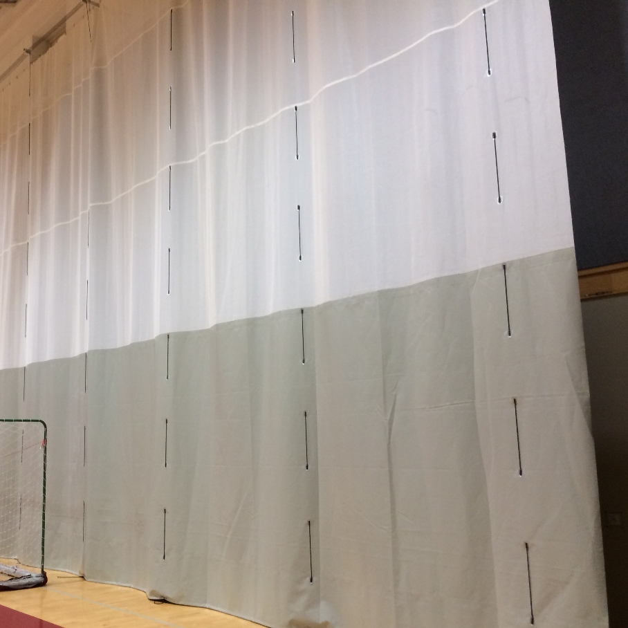 Dividing curtain PVC up to 2,5m