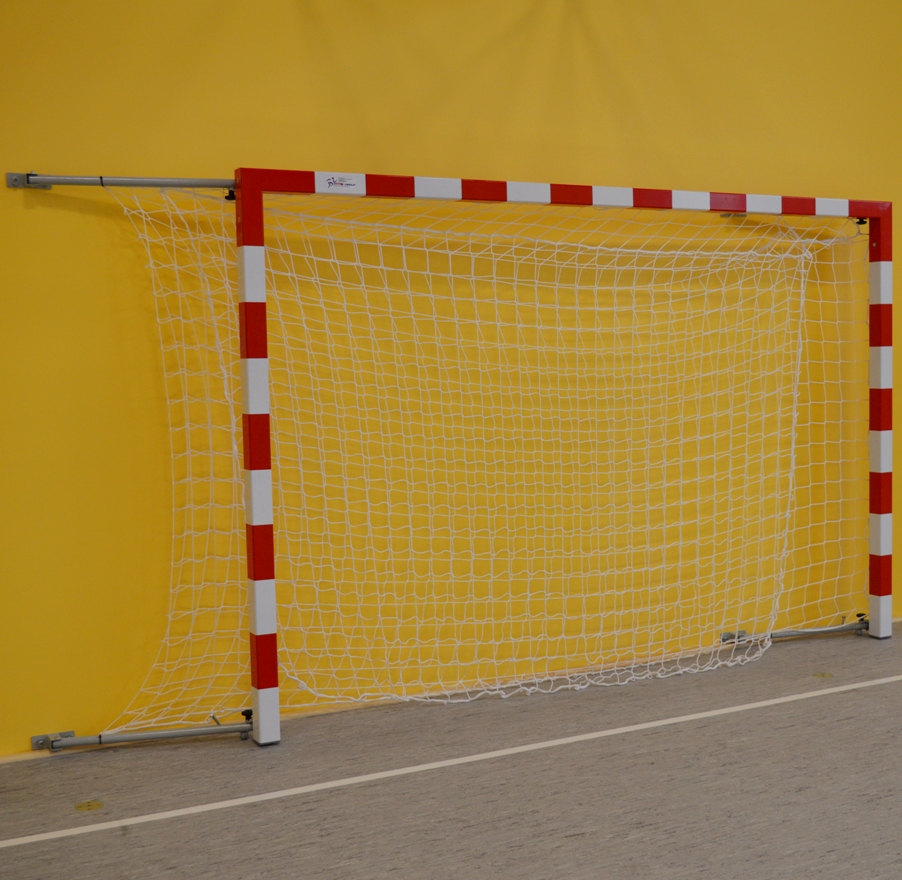 Goal folded to the wall, steel